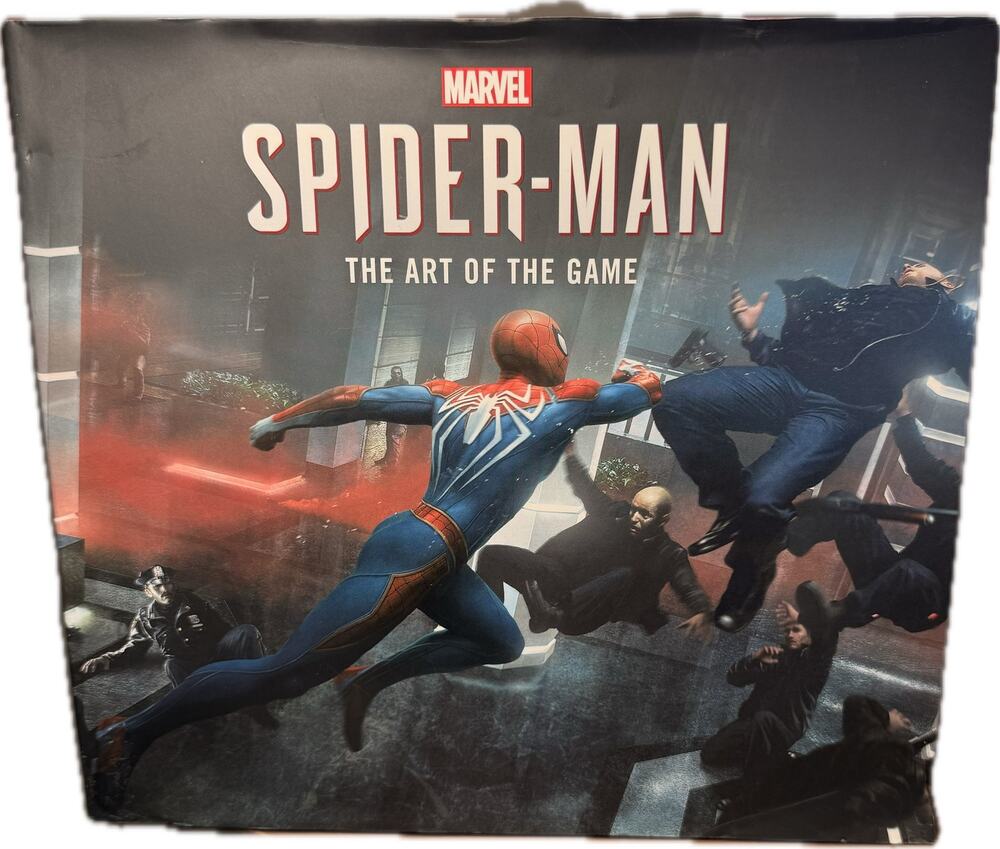 Marvel's Spider-Man The Art of the Game Hardcover Book Paul Davies Titan Books